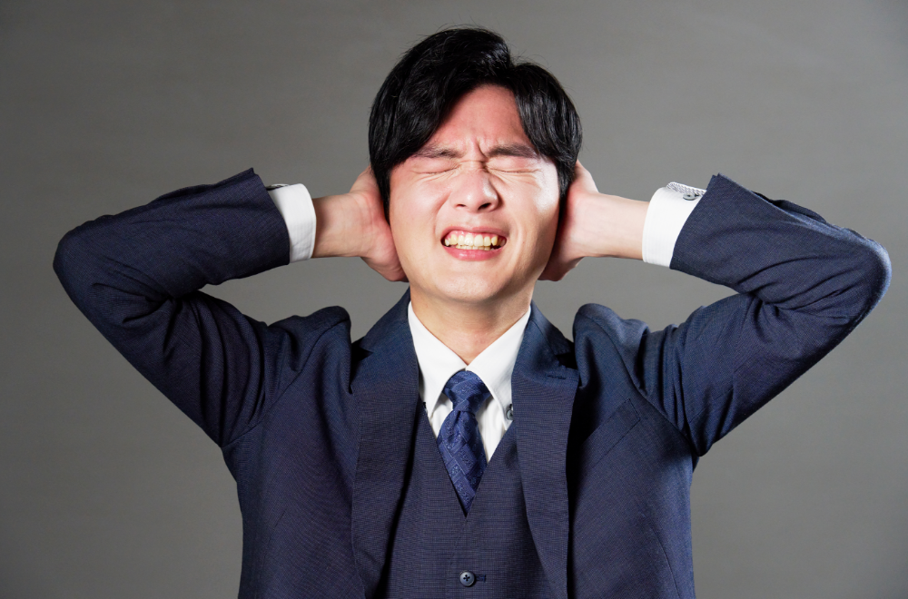 困っている人